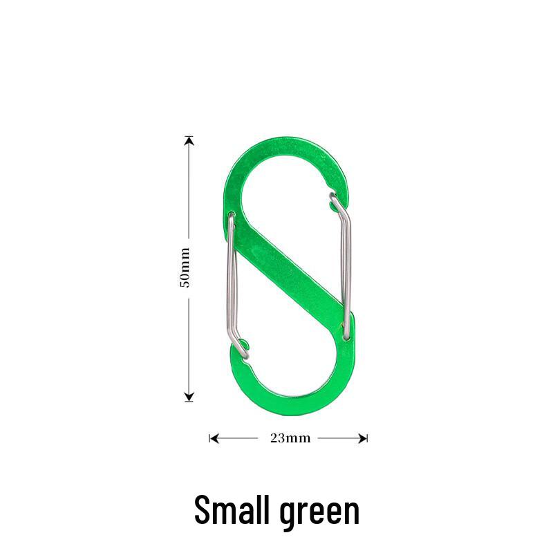 Zhizhou Outdoor Tactical S-Type Spring Carabiner Quick Release Hooks