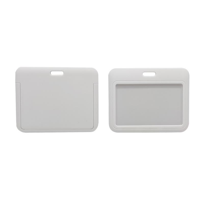 Cartoon-Colored ABS Plastic Slide-In Badge Holder for ID Cards