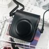 Fujifilm Instax Mini 12 Instant Camera Protective Cover, Mini 12 PU Leather Camera Case with Shoulder Strap (Black)