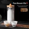UOSO Disposable Heat-Resistant Plastic Teacups