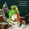Christmas Gift Bag for Candy and Cookies - Kids' Drawstring Ribbon Bag