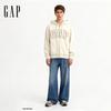 Gap Unisex 2025 Fall LOGO Faux Lambswool Loose Hoodie