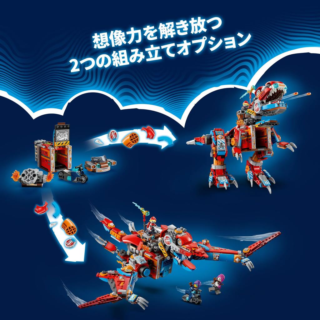 LEGO Dreams Robot Toy Present Birthday Block Christmas Boys Girls Children 9 Years Old 10 Years Old 11 Years Old Elementary School Pretend Play House