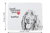 İngiliz Setter, Lawerack, Laverack I - Baskılı mouse pad, kişiselleştirilmiş köpek temalı mouse pad, Art-Dog markasının ofis çalışanları için benzersiz aleti