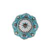 Ying Xiang Yuan Cloisonné Hand-painted Lotus Incense Holder - Creative Home Ornament for Agarwood & Sandalwood Sticks