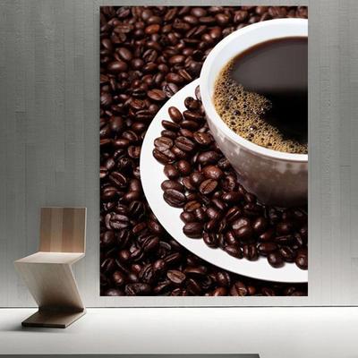 Kit de pictură cu diamant DIY 5D Decor pentru cafea Imagini cu strasuri Broderie cu diamante Mozaic Desen animat Decor acasă