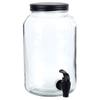 Glass Beverage Dispenser Jar with Tap 3.2L