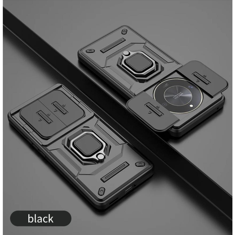 Husă armură pentru Honor Magic 6 Lite X9b Magic 5 Lite X9a Husă de protecție Suport magnetic Inel Husă de protecție completă pentru afaceri