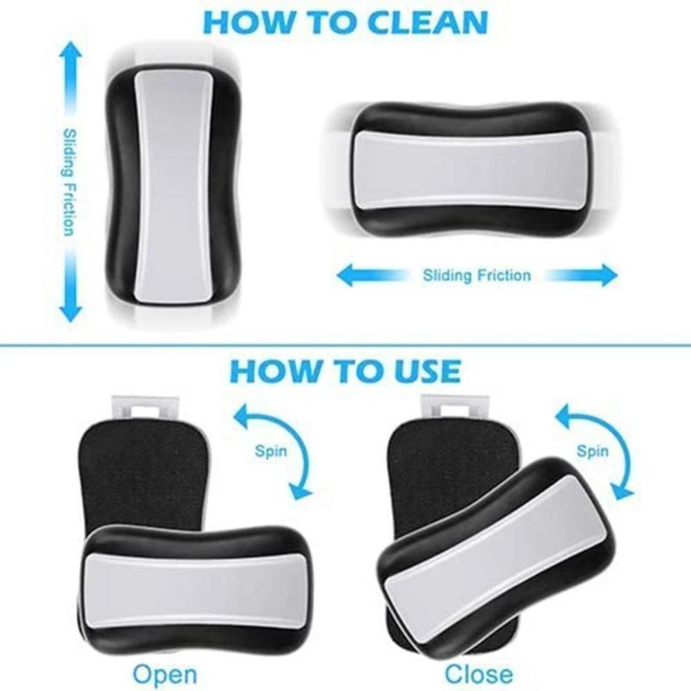 with Scrapper Fish Tank Brush Double-sided Algae Cleaning Wiper  Cleaning Tool
