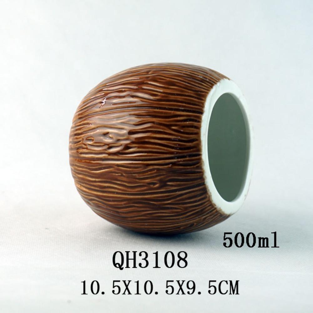 Bar Hawaiian Cocktail Cup Tiki Cup Creative Cup Ceramic Cup Zombie Cup Ceramic 601-700ml