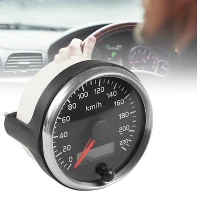 Speedometer Rust-proof 2 In 1 ABS Universal 85mm Speedometer for Outdoor 12/24(v) 2 Inch