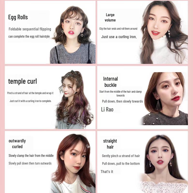 OIMG 2-in-1 Hair Straightener and Curler