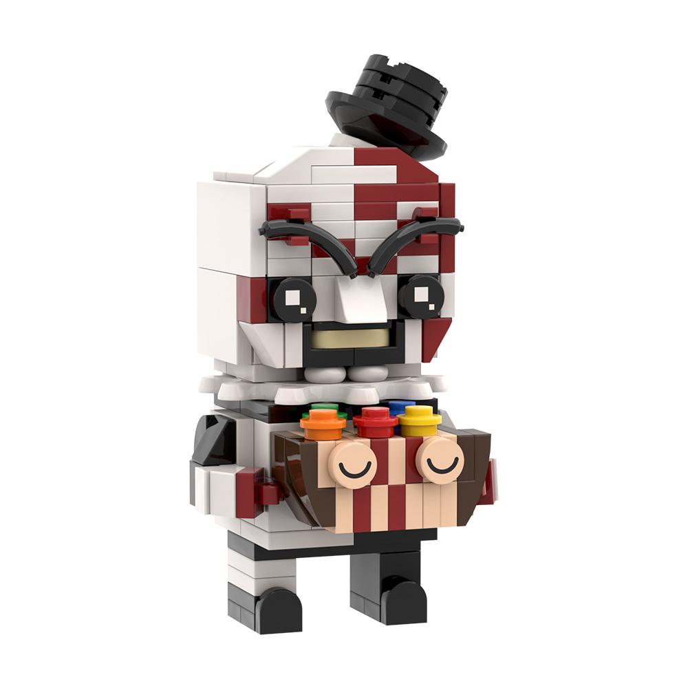MOC Terrifier Art le Clown Briques de Construction Modèle Film d'Horreur Terrifier Clown Tueur Briques Jouets d'Assemblage Cadeaux d'Anniversaire Enfants