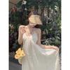 Thai holiday style halter dress women's summer niche neck collar sleeveless skirt long skirt