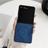 Luxury Magnetic Leather Case For Magsafe For Samsung Galaxy Z Flip 7 Flip7 Plain Protection Shockproof Wireless Charging Cover
