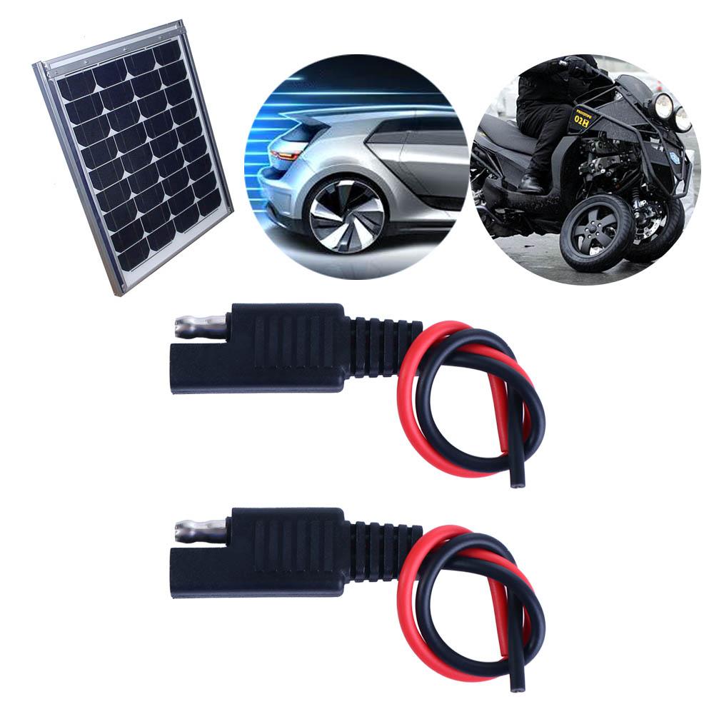Starter Solar Panel Power Automotive Cable Battery Plug Wire SAE Connector Cable Extension Cable