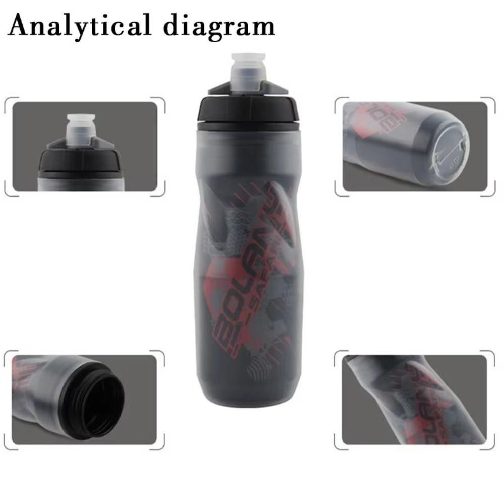 PP5 Plastic Material Bike Water Bottle Insulated Water Bottle Outdoor Cyclin
