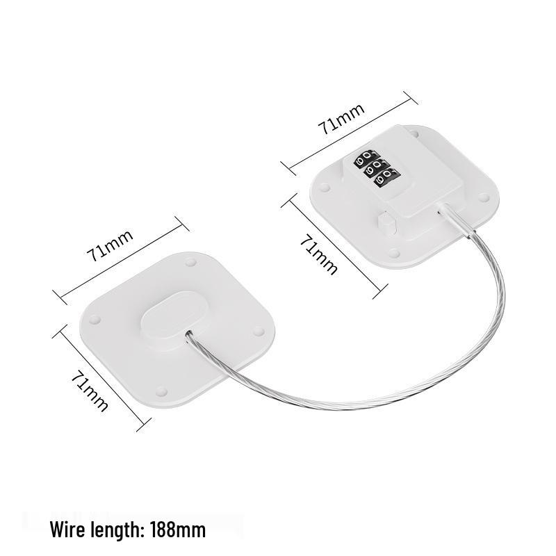 Child Safety Locks: Window Latch, Fridge Lock, Drawer Lock, Window Limiter, Baby Proof Door Latch, Dual Lock
