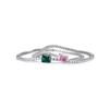 Color Stone Tennis Bracelet Ms3b200m