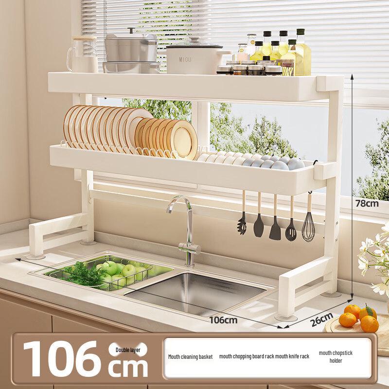 

Kitchen Over-Sink Dish Drying Rack