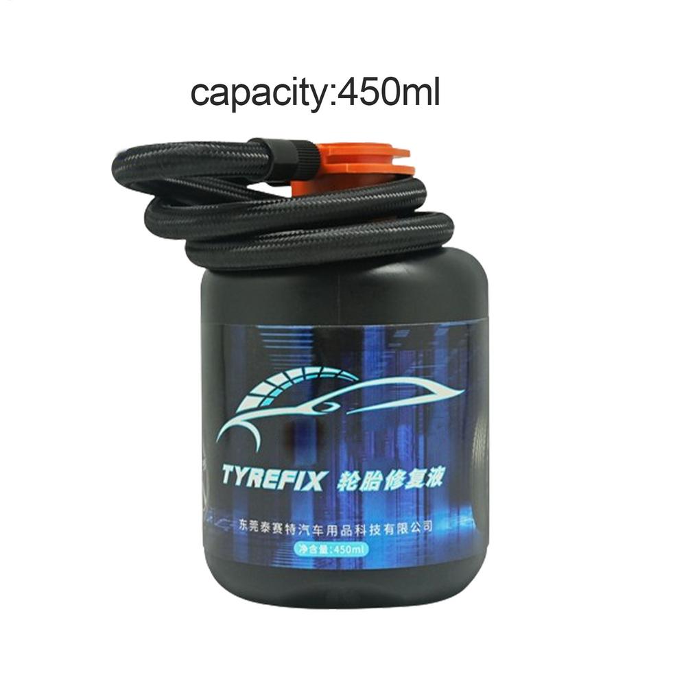 

450ml Car Tire Repair Sealant American Valve Vacuum Tire Inner Tube Repair Glue Air Filler Sealant Rubber Tire Repair Liquid