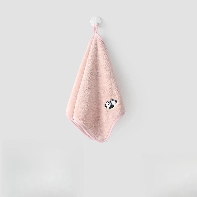 Cartoon Panda Baby Towel Cotton Face Hand Towel for Children Adult Soft Absorbent Kids Shower Washcloth Bath Towel 50x25cm