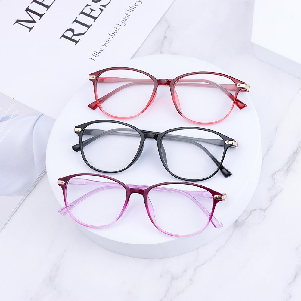 Fashion High-Definition Reading Glasses Classic Unisex Ultralight Pc Frame Presbyopic Glasses Vision Care Strength +1.00~+4.00