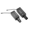 Digitales Drahtloses Audiosystem Eingebaute Batterie Mikrofon Sender Empfänger 900 930Hz(Schwarz )