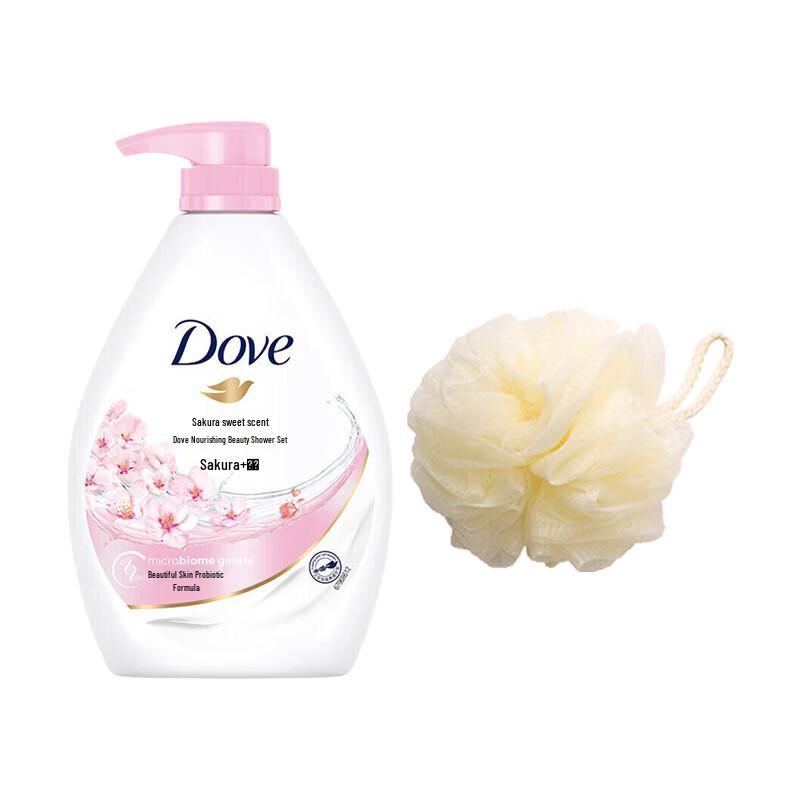 

Dove Cherry Blossom Nourishing Shower Milk with Bath Ball
