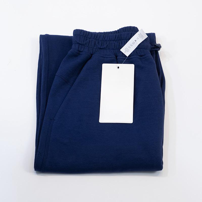 

Жіночі дихаючі штани для йоги з високою посадкою - Весняно-осінні спортивні штани з широкими штанинами L for 110-120 lbs