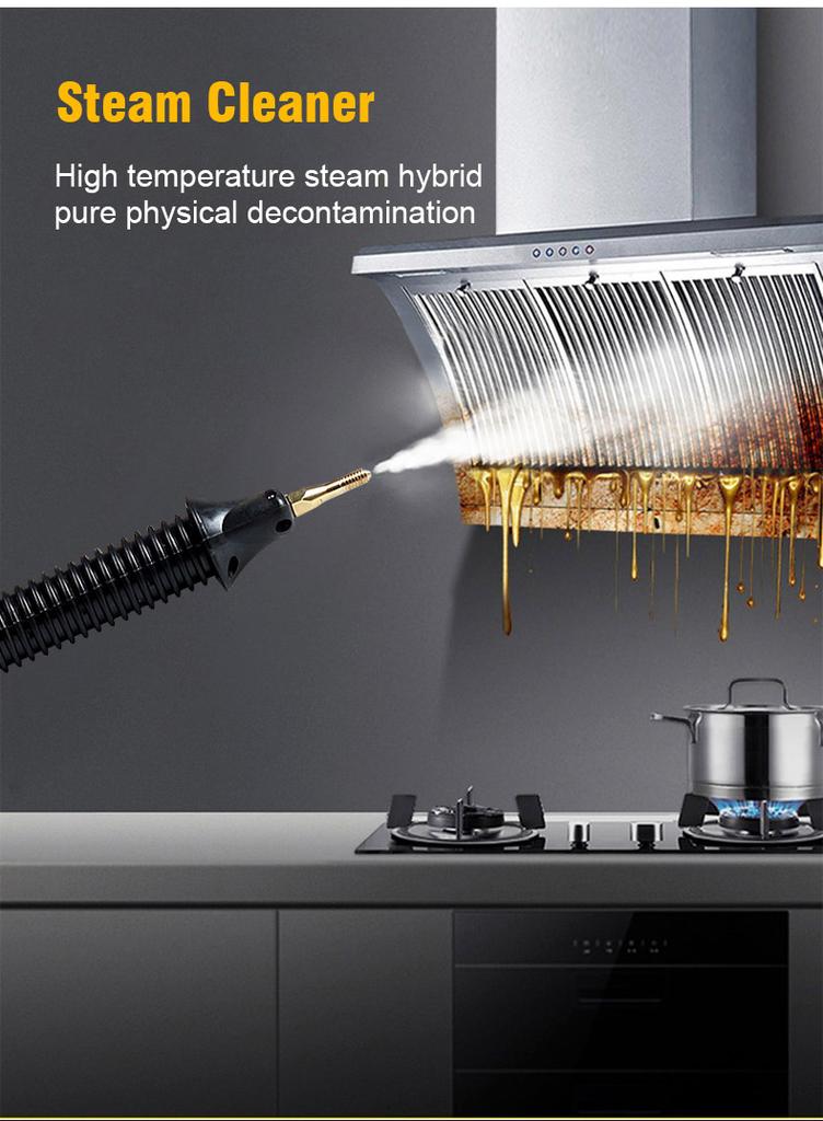 US/EU Plug Home Appliances Steam Cleaner High Temperature Sterilization Air Conditioning Kitchen Hood Car Steam Cleaners