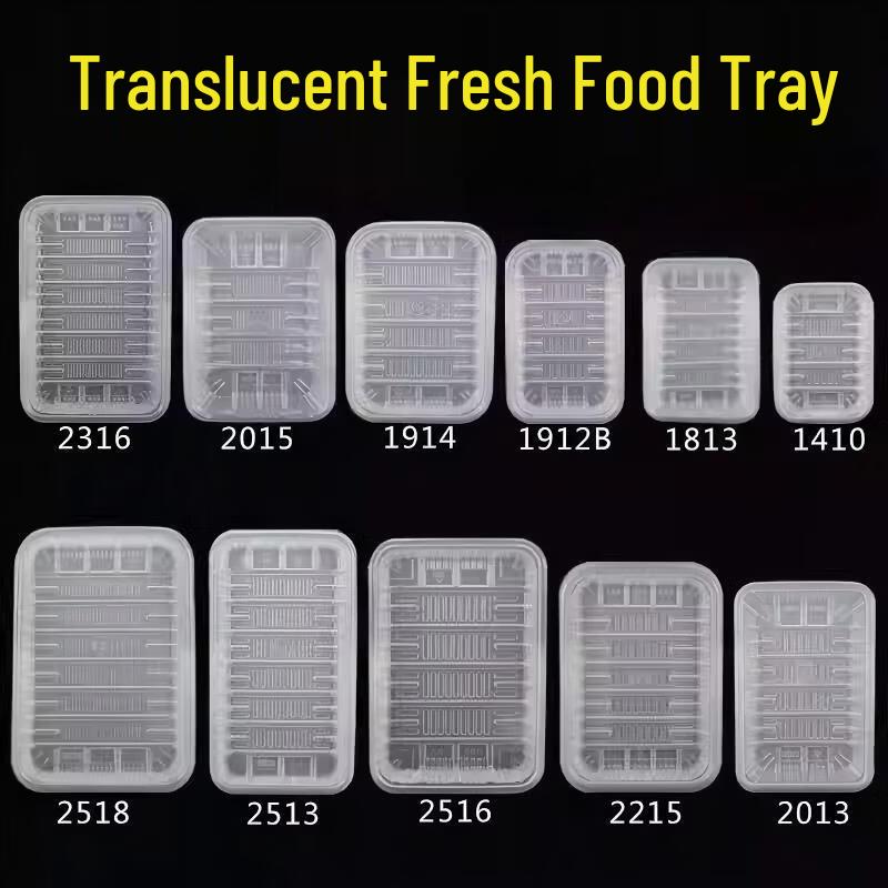 Disposable Translucent Food Packaging Trays