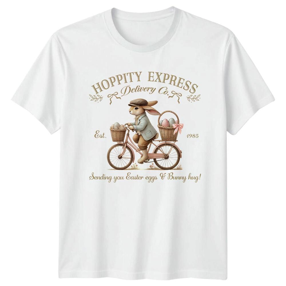 Hoppity Express Rabbit Easter TShirt Sending You Easter Eggs S