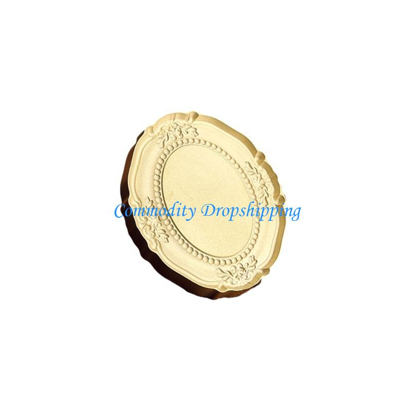

Y5JC Photo Frame Wax Seal Stamp Vintage Can Hold Photos Sealing Stamp Head for Card