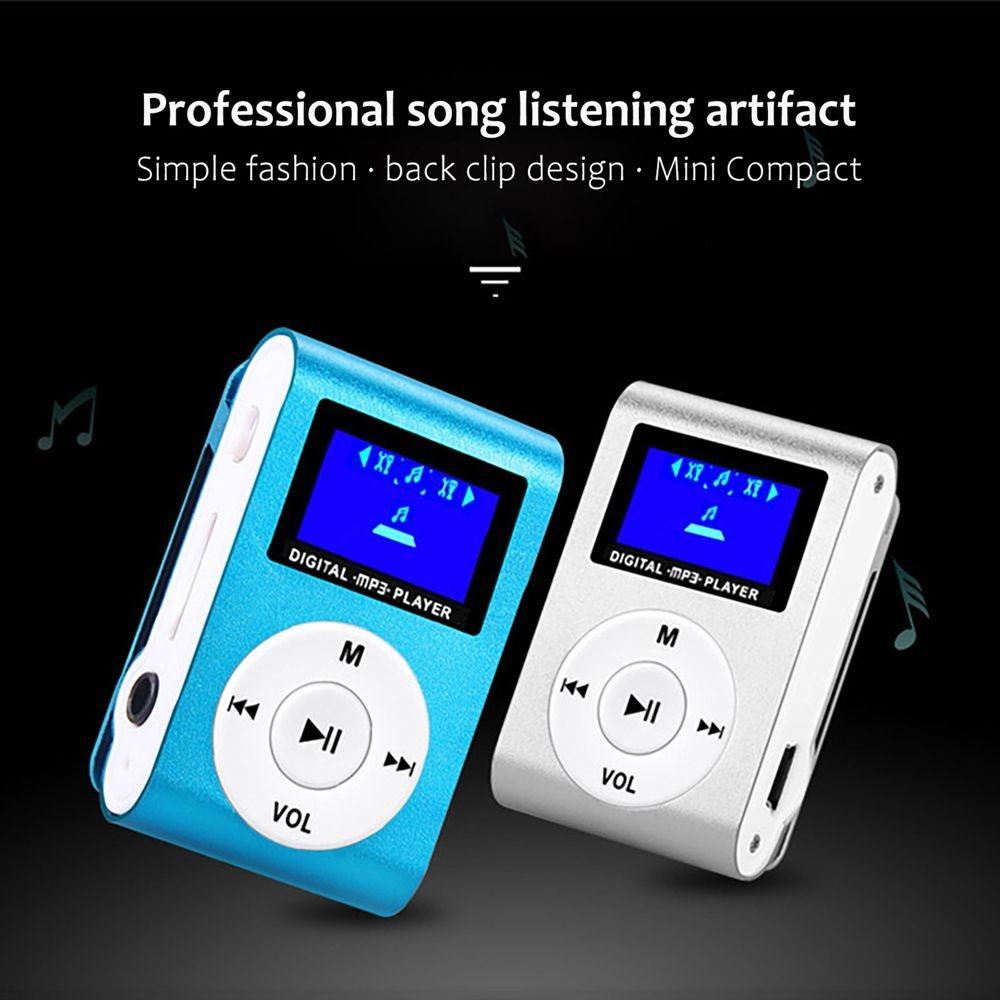 with LCD Screen USB MP3 Music Players Lossless Sound Student Walkman Portable Mini MP3 Player  Gift