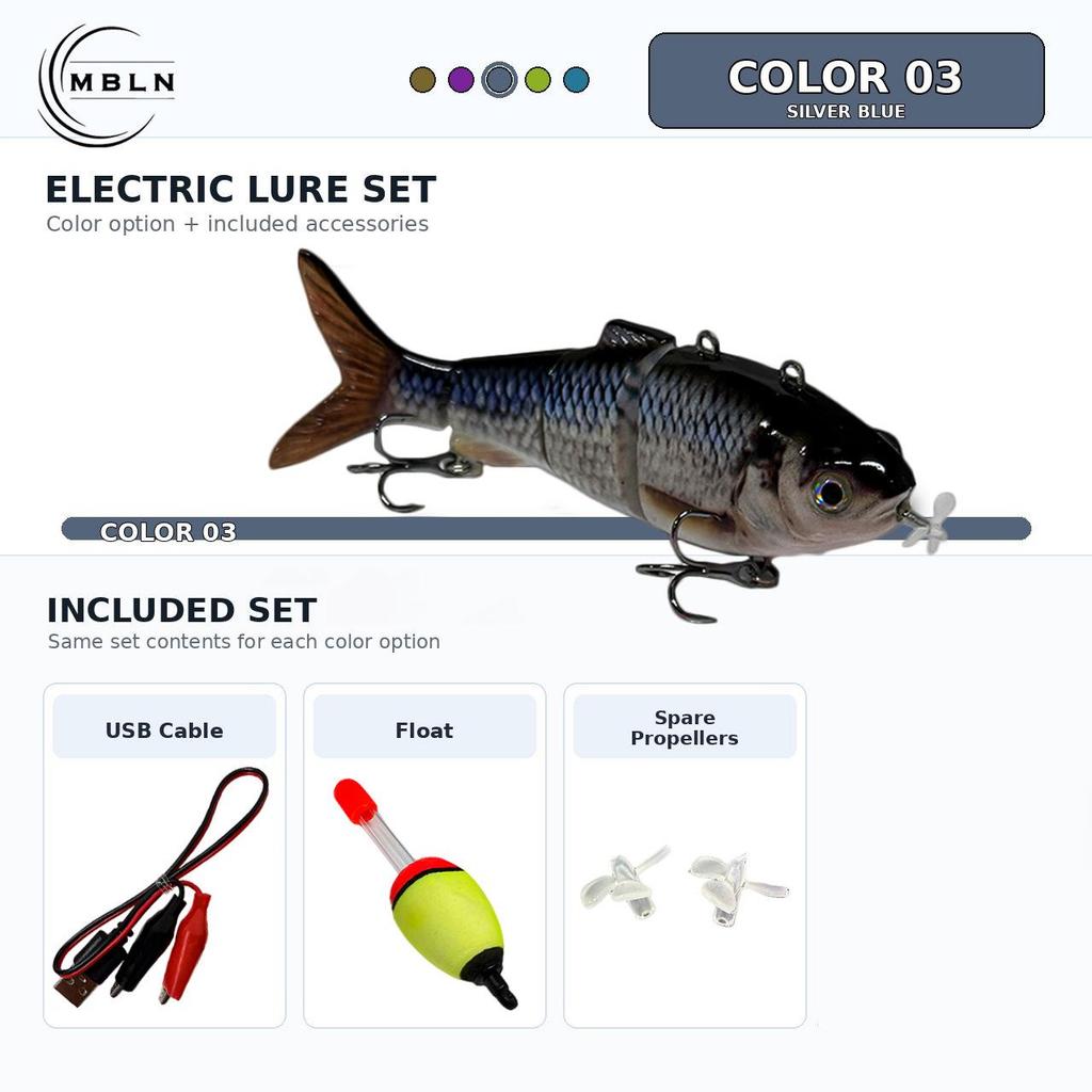 Electric Minnow Cross-Border Lure