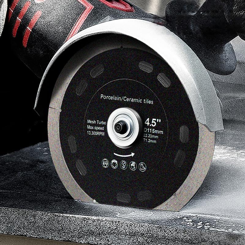 105/115/125Mm Diamond Saw Blade Dry Cutting Metal Brazing Disc  Pressing Angle Grinder Disk Cut Off Wheel For Stone Tile Wall