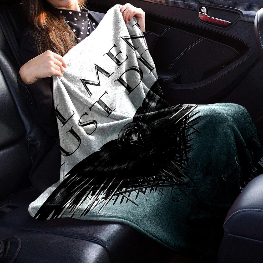 1 Stück ALLE MÄNNER MÜSSEN STERBEN Decke Leichte Flanelldecke für Sofa Bett Reise Camping Wohnzimmer Büro Couch Sessel Digitaldruck