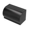 Wall Mounted Tissue Box Rectangular Aluminum Tissue Mobile Phone Holder for Bathroom