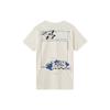 Off-White Graffiti Print Short Sleeve T-Shirt Men Tops White OMAA027R191850060288