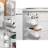 Modern Minimalist Pp Expandable Storage Shelf For Kitchen Bathroom Closet Organizer