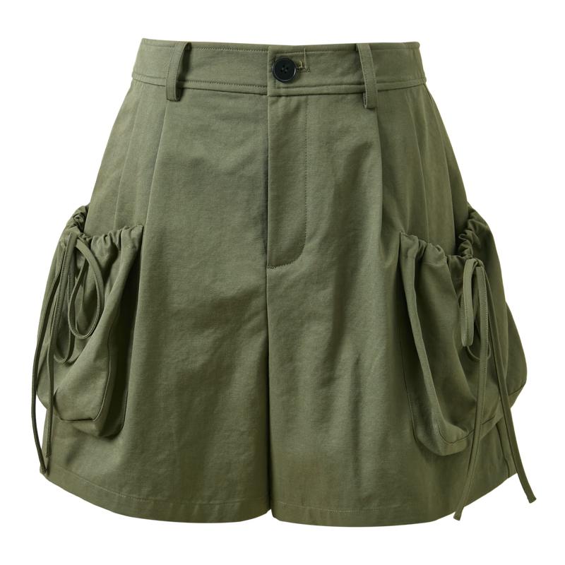 Women s Loose Fit Cargo Cropped Pants S