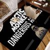 Vintage A-Arctic M-Monkeys Rock Band Room Mats Cheaper Anti-slip Modern Living Room Balcony Printed Welcome Rug