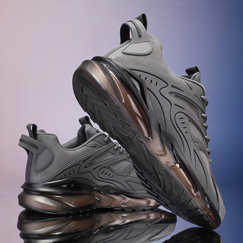 

MAEDEF 2025 Новые мужские кроссовки Мужские спортивные дышащие беговые кроссовки Легкие удобные атлетические тренировочные кроссовки для зала Нескользящие 39 серый