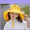 Childrens Summer Sun Hat With Large Brim For Outdoor Beach And Travel Protection