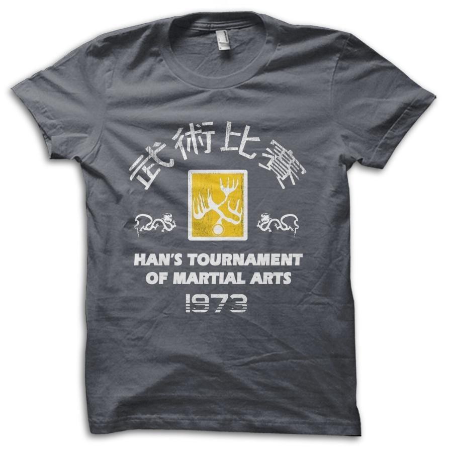 Han s Tournament Martial Arts Dragon Movie Reference T-Shirt M5800 4XL