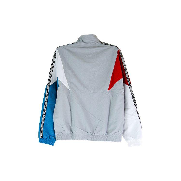 Converse Archive Track Jacket Men's Gray 10017680-A01
