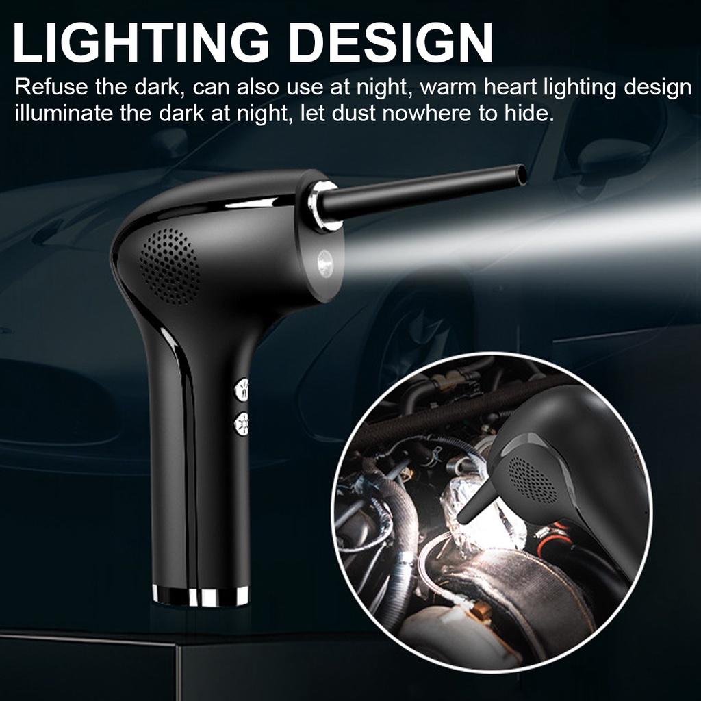 DC 5V 45000 RPM Cordless Air Blower Air Duster Electric Air Duster for Computer Keyboard Camera Cleaning Mini Appliances