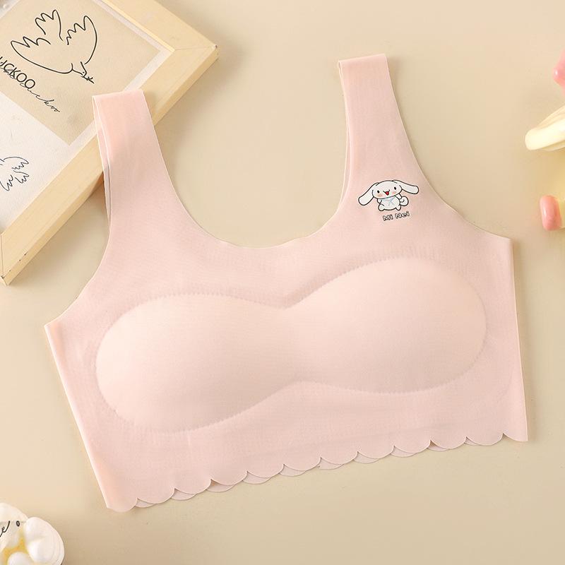 Summer Seamless Girls' Training Bra for School Students
