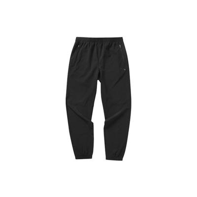 Slim Fit Woven Sports Pants Men Bottoms Black 95015516-139041-1